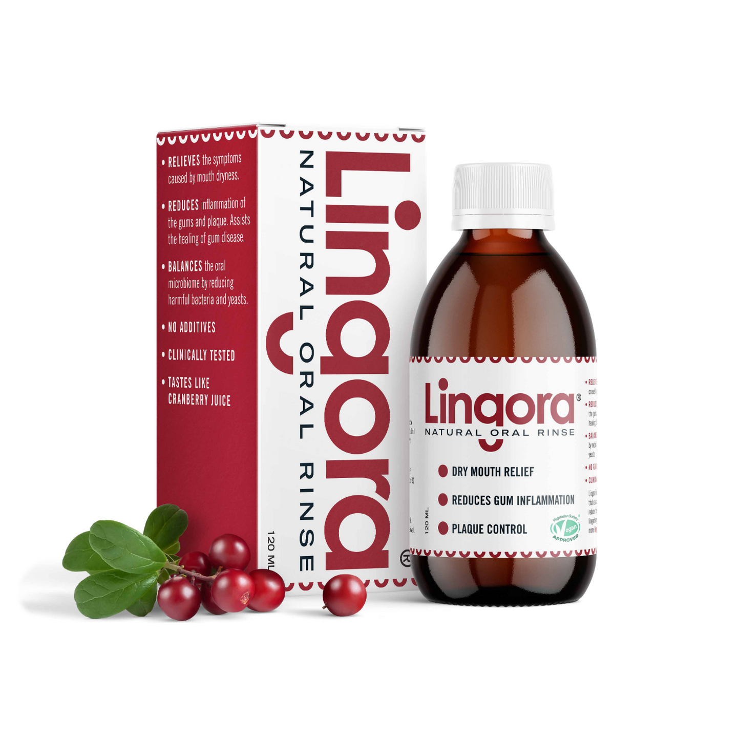Lingora® Natural Oral Rinse, 120 ml
