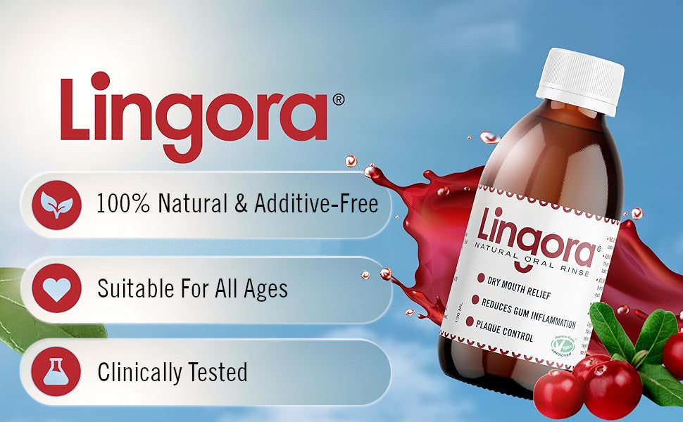Lingora® Natural Oral Rinse, 120 ml